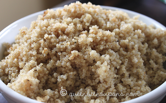 Cook quinoa in the rice cooker (shhh, don't tell the rice)