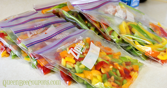 Freezing-Peppers-Flat-For-Freezer