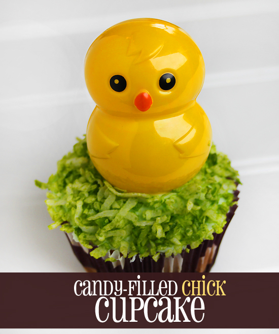Candy-filled-Chick-Cupcake