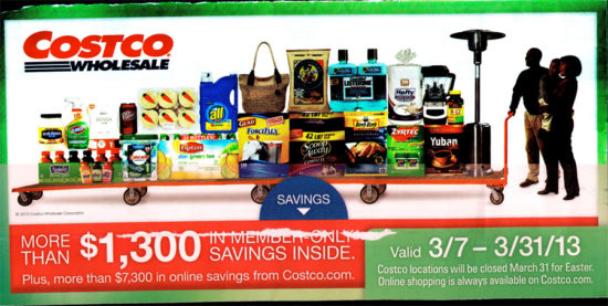 Costco Coupons - March 2013