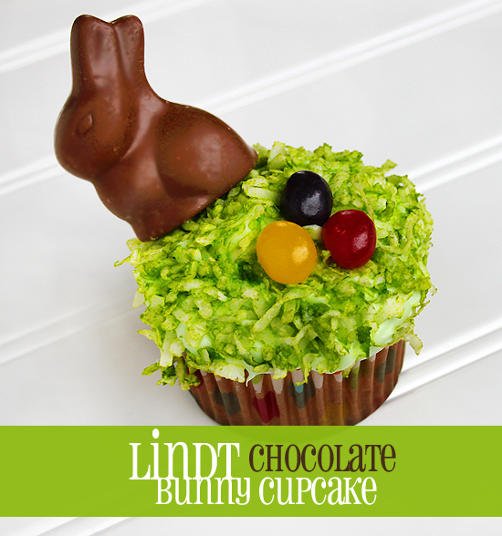 Lindt-chocolate-bunny-cupcake