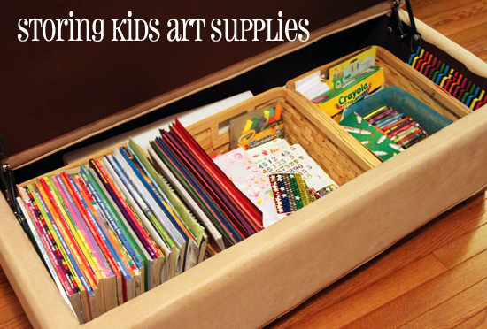 Storing-Kids-Art-Supplies