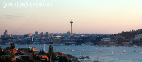 Seattle-skyline-June-30-sunset