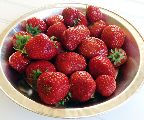 Strawberries-pie-plate