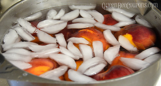 Peel-Peaches-ice-bath-after-boil