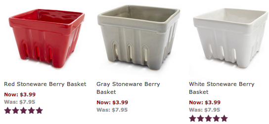 Stoneware-Berry-Baskets