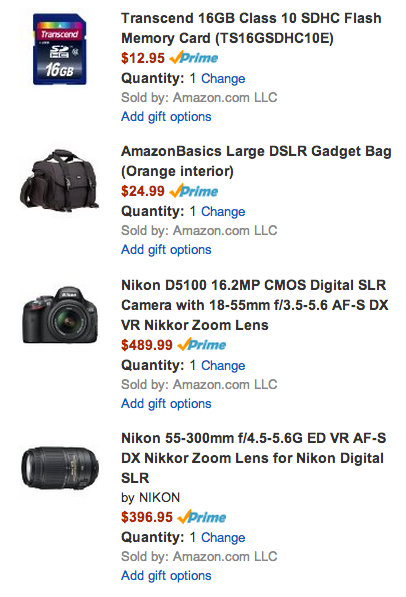 Amazon-lens-package-Amazon
