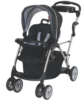 Amazon.com_ Graco RoomFor2 Stand and Ride Classic Connect Stroller, Metropolis_ Baby