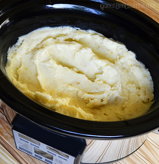 Slow Cooker Crockpot Mashed Potatoes recipe! 