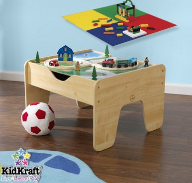 KidKraft Lego Compatible 2 in 1 Activity Table
