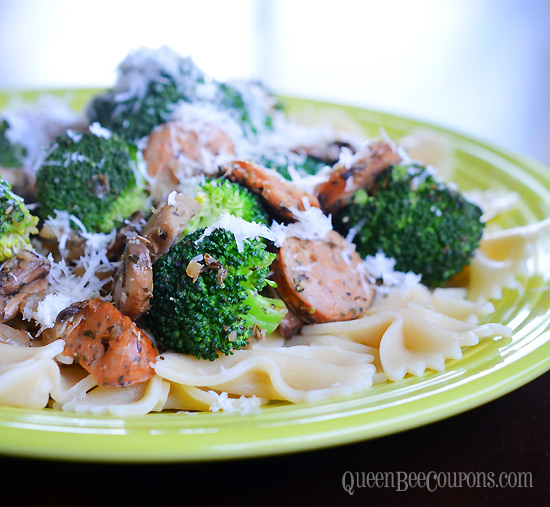 Broccoli-sausage-stir-fry-recipe-pasta