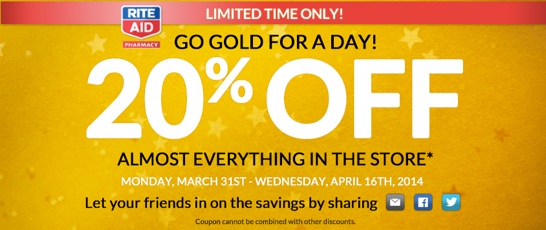 Rite-Aid-Gold-for-the-Day-20-off