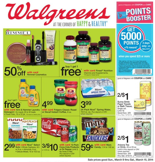 Walgreens Weekly Ad 3-9
