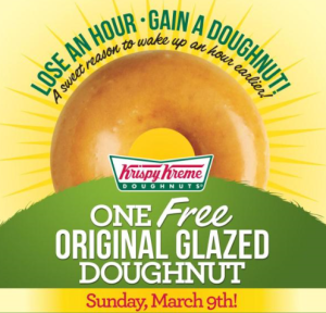 krispy-kreme-daylight-savings-doughnut-free-march-9