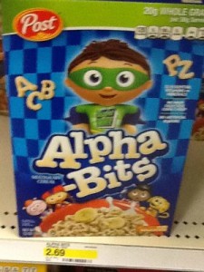 post alpha bits cereal
