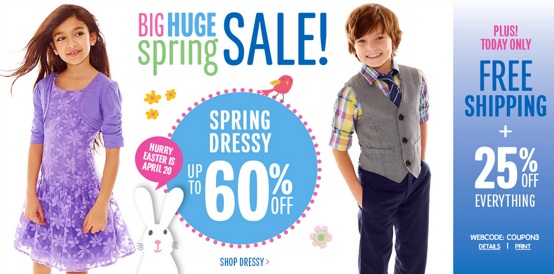 Childrens-Place-Spring-Sale-FREE-shipping