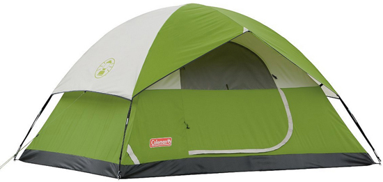 Coleman-4-person-tent-green