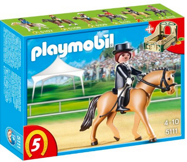 Playmobil-German-Sport-Horse-Rider-Stable