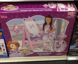 sofia-the-first-easel-target-toy-clearance