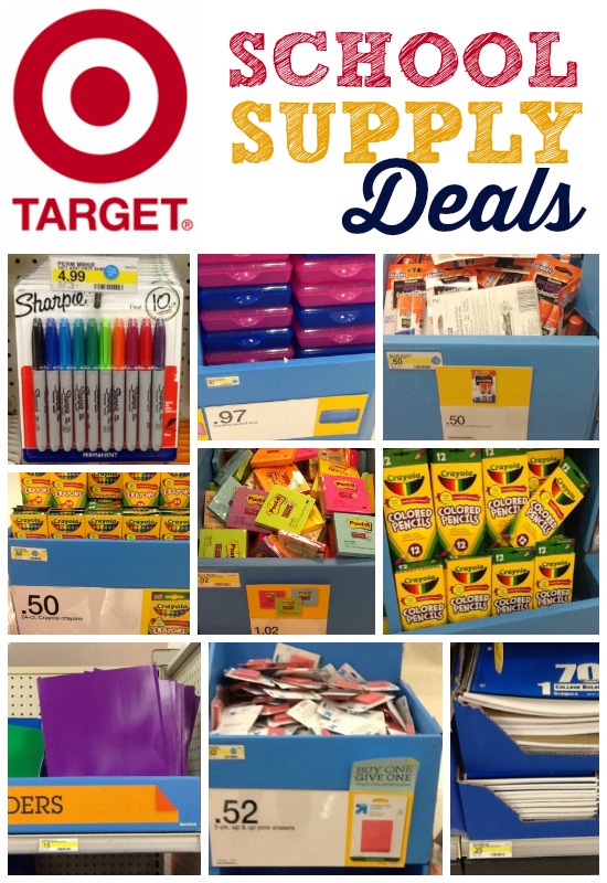 Target School Supply Deals and Price List
