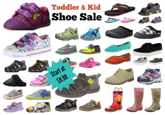 deals on kid shoes