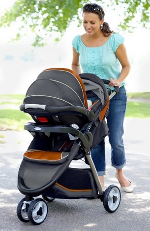 Graco-Fast-Action-Stroller-Tangarine