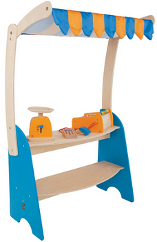 Hape Playfully Delicious Market Checkout Play Set