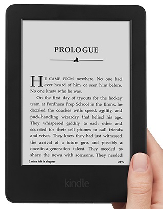 Kindle E-Reader with touch screen