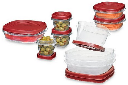 Rubbermaid Easy Find Lid 18-Piece Food-Storage Container Set with Lids