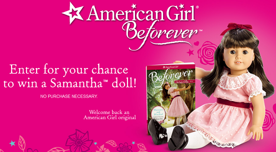 Win American Girl Samantha Doll