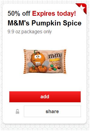 m-and-m-pumpkin-spice-cartwheel-offer
