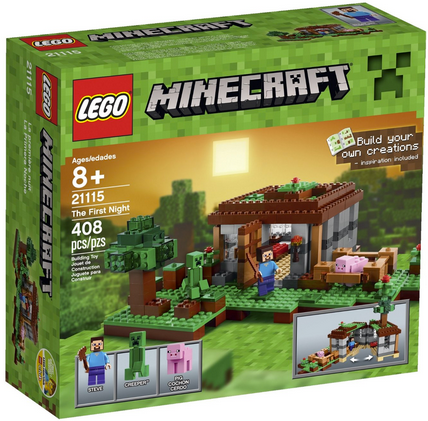 LEGO-Minecraft-The-First-Night