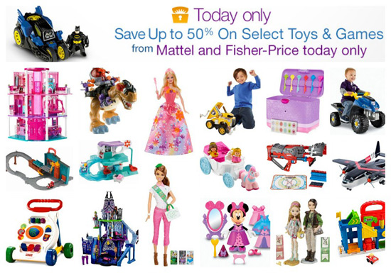 Mattel-Fisher-Price-50-off-best-prices