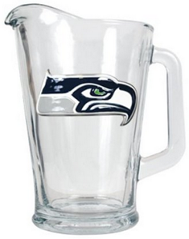 NFL Seattle Seahawks 60-Ounce Glass Pitcher