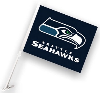 NFL Seattle Seahawks car flag