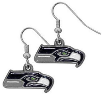 Seahawks Dangle Earrings