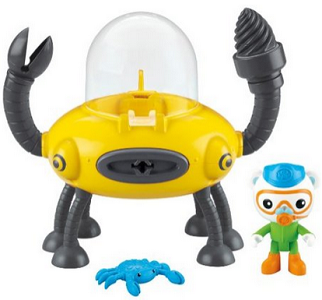 Fisher-Price Octonauts Claw and Drill GUP-D Playset
