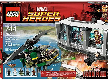 LEGO Super Heroes Iron Man Malibu Mansion Attack (76007)