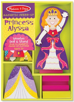 Melissa and Doug Princess Alyssa - Magnetic Dress Up