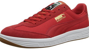 PUMA Mens Argentina FL Fashion Sneaker- red