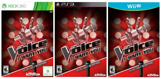 the voice i want you wii