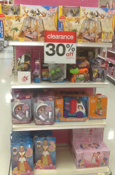 HOT!* Target - Toy clearance 30% to 50% off, as much as 70% off?