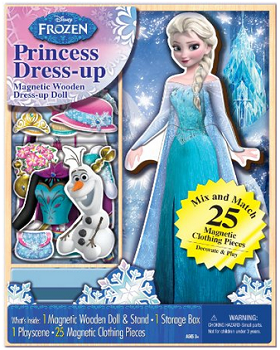 Bendon Disney Frozen Elsa Wooden Magnetic Playset (25-Piece)