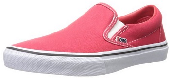 Bobs from Skechers Womens The Menace Good Times Fashion Sneaker- red