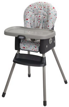 Graco Simpleswitch Highchair Plus Booster, Tinker