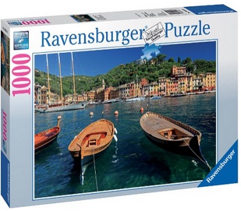 Harbor in Portofino, Italy 1000 Piece Puzzle