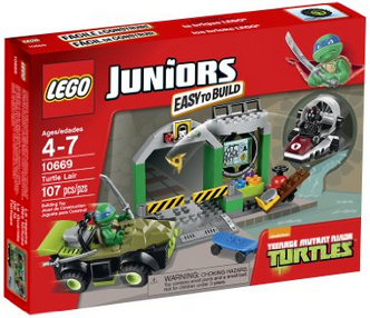 LEGO-Juniors-Turtle-Lair-Building-Set