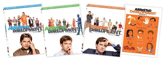 Arrested Development Seasons 1-4