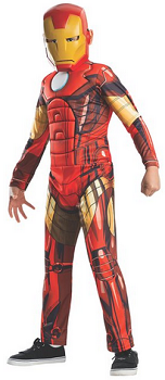 Avengers Assemble Deluxe Iron Man Kids Costume
