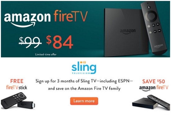 Fire TV and Sling